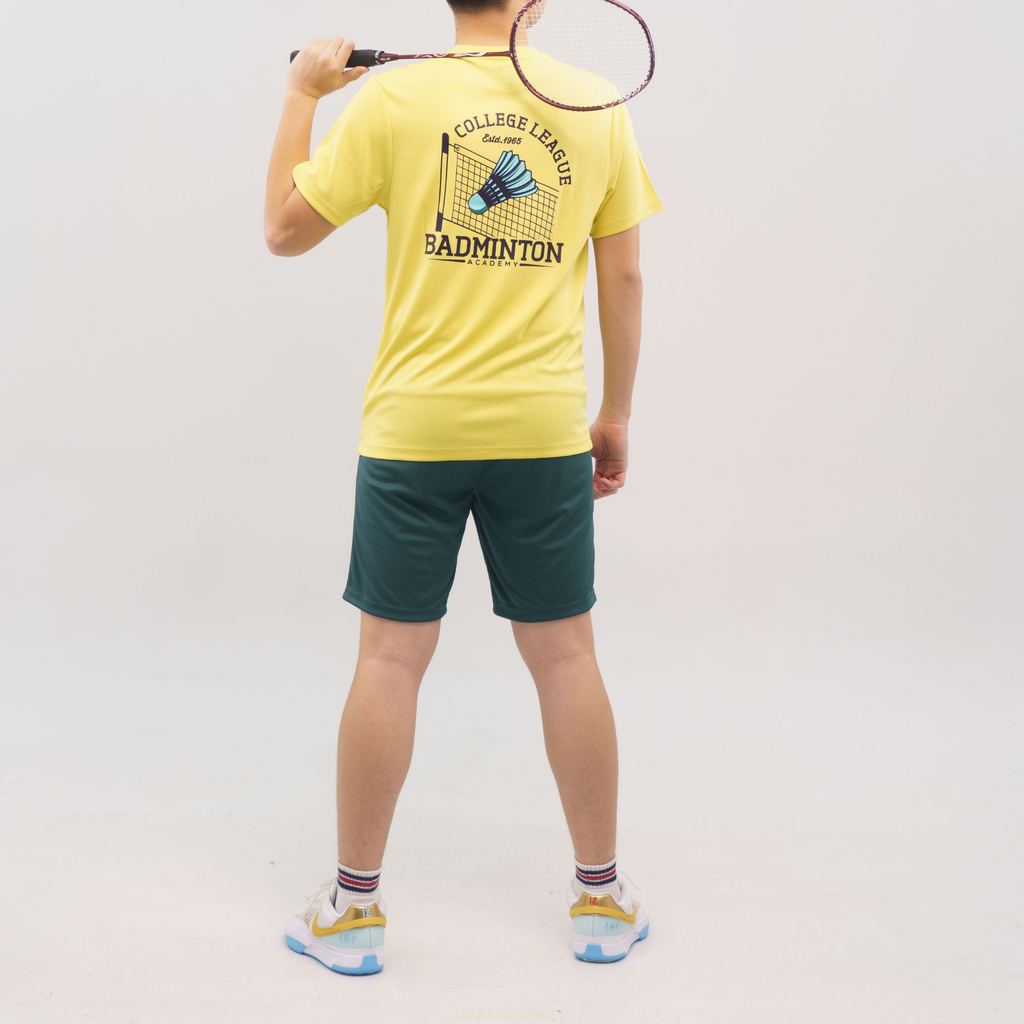 Badminton Shirt Yellow